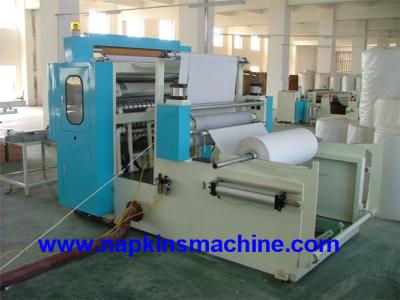 China Vacuum Absorbing M Fold Paper Towel Printing Machine , PLC Computer Controller for sale