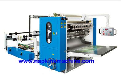 China Laminated Pop Up Facial Tissue Paper Embossing And Color Printing Machine for sale