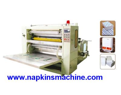 China High Speed Facial Tissue Machine With Embossing / Counting Unit And Cutting for sale