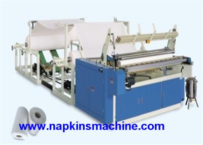 China Industrial Paper Roll Slitting And Rewinding Machine With Edge Embossing for sale