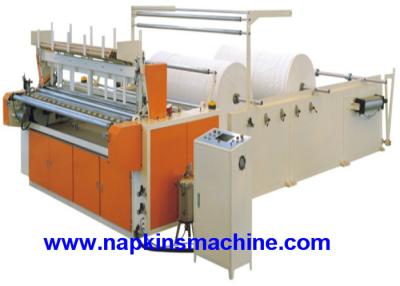 China Coloured Toilet Paper Making Machine , Toilet Paper Converting Machine for sale