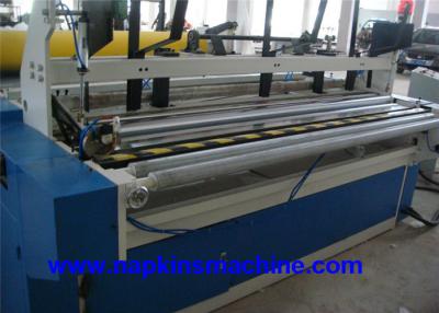 China 3 Phase Coloured Toilet Tissue Making Machine Form Jumbo Roll 1800mm - 3500mm for sale