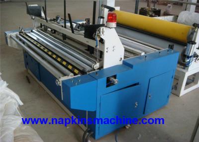 China Laminated Small Toilet Paper Making Machine 1200mm With Plc Programming Control for sale