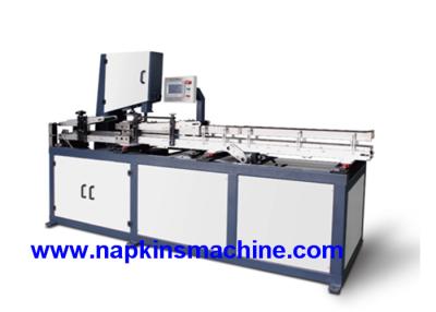 China Professional Toilet Paper Band Saw Cutter Machine / Toilet Paper Roll Cutting Machine  for sale