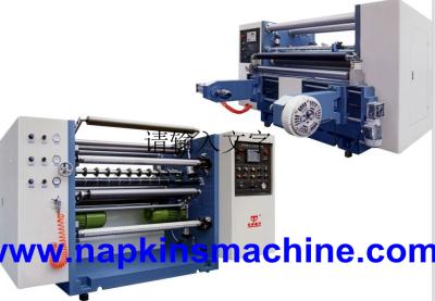 China Fiber Glass / PVC Paper Slitting Rewinding Machine With EPC Device for sale