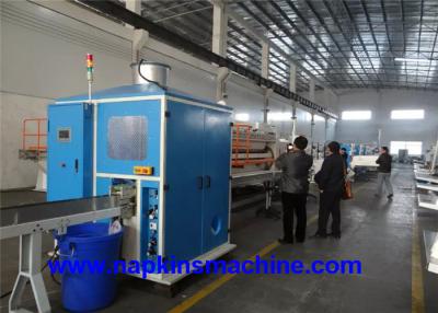 Chine Boîte de cube emballant la machine de développement de tissu facial pour produire le papier de soie de soie à vendre