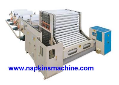 China Full Automatic Toilet Roll Production Line / Tissue Paper Making Machine for sale