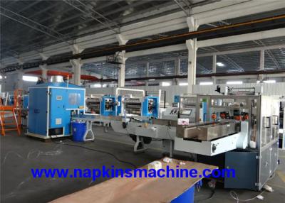 Chine Petit pain enorme pliant la machine à emballer de chaîne de production de tissu facial/papier de soie de soie à vendre