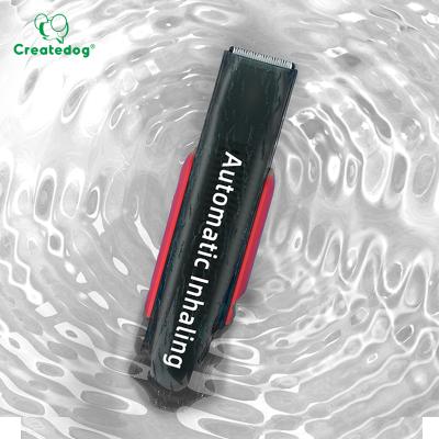 China Viable Rechargeable Electric Hair Shaver Rechargeable Pet Hair Trimmer Cordless Vacuum Clipper for sale