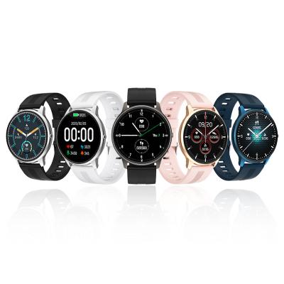 China Amazon Factory Wholesale Linwear Touch Screen Waterproof Sports SmartWatches Lightweight Slim Rubber Smart Watch LW11 for sale