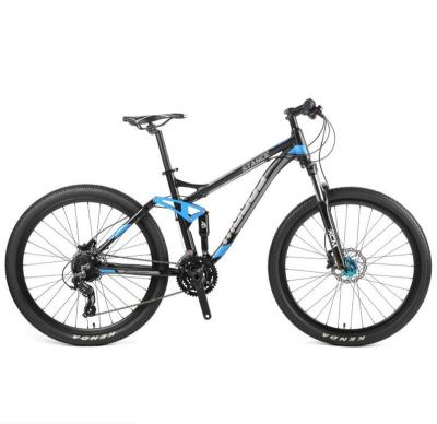 China Aluminum Alloy Factory price 27.5 29 er inch full suspension carbon 21 speed mountain bikes mtb bicycles for sale