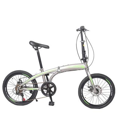 China Popular Newly Released 20 26 28 Inch Body Folding Bikes Silver Pack Foldable Bicycles UK Warehouse for sale