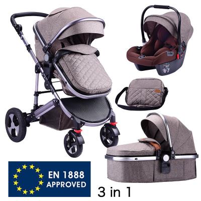 China Luxury Baby Stroller Easy Folding Babies Baby Stroller Portable Pram Kids Stroller With Mosquito Net Carseat For Stroller for sale