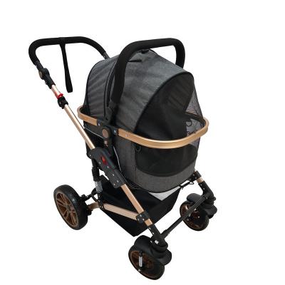 China Small Animals 2021 Best Selling Small Dog Stroller For Mom And Puppies Below $30.00 Carts Product for sale