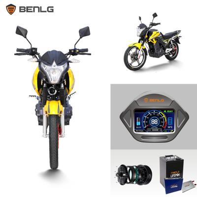 China 60V 72V Adult Electric Motorcycle 1200W 2500W 3000W Linear Start with lifepo4 rechargeable battery F& A: 90/80-12 for sale