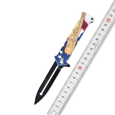 China Non-variable Wilderness Outdoor Straight Survival Knife Stainless Steel Camping Folding Knife for sale