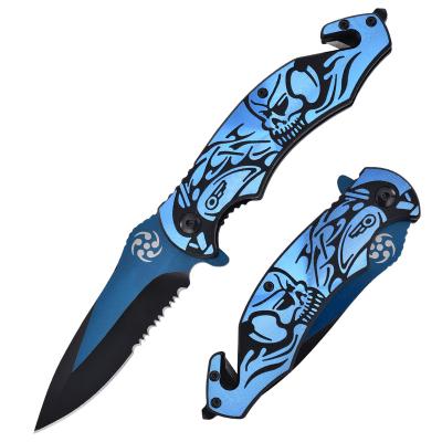 China Outdoor Multifunctional Outdoor Camping Hunting Survival Knife Stainless Steel Knife Folding Pocket Knife for sale