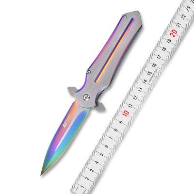 China Camping Outdoor Straight Non-variable High Hardness Survival Knife Mini Folding Knife Hunting Knife for sale