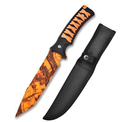 China Jungle Craft EDC Pocket Knife Non-variable Outdoor Camping Parachute Rope Stainless Steel Knife for sale