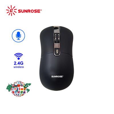 China New AI AI Rechargeable Battery Powered Smart Wireless 3D Voice Mouse For Voice Typing 28 Languages ​​Translation for sale