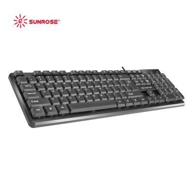 China Standard Numeric Keypad Desk Wired 104 Key Keyboard for sale