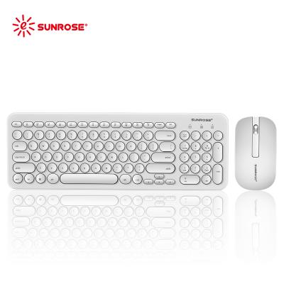 China For Home Office Colorful PC Wireless Keyboard and Mouse Combo for sale