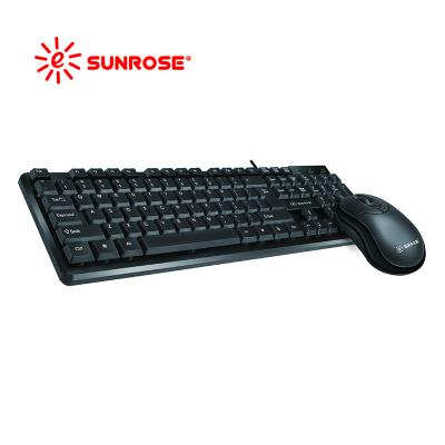 China Simply Good Desktop/Laptop OEM Factory Price Basic Keyboard And Mouse Combo for sale