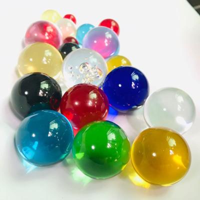 China Europe YearsCrystal K9 Crystal Ball Indelible Glass Colored Glass Sphere For Home Decorations for sale