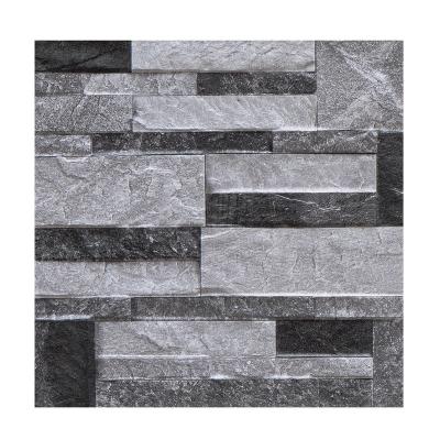 China Rustic Tiles Feature bathroom floor and wall tiles outdoor wall stone  natural grey tile for sale