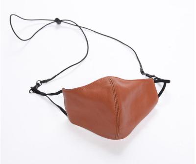 China New Fashion Leather Washable Face Cover Breathable Customized for sale