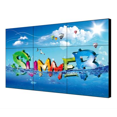 China Indoor Factory 55 Inch Ultra Narrow Bezel 4K Ultra HD LCD Video Wall for sale