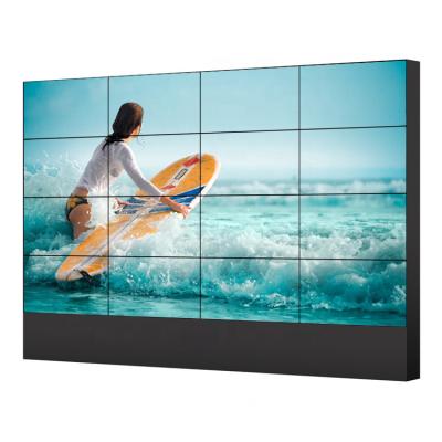 China Indoor Advertising 65 Inch Led Lcd Splicing Screen 4k With 3.5mm Bezel for sale