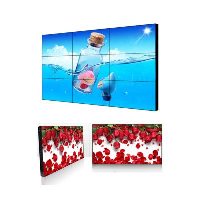 China Lychee 49inch 3.5mm Indoor Hd Advertising Wall 3x3 LCD TV Video Wall for sale