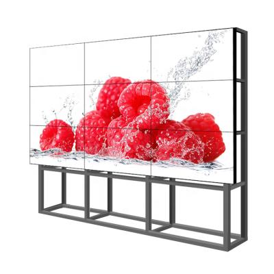 China Indoor Lychee LCD Video Wall Display 4k Multi Panel TV Mount UHD Huge Large Screen Advertising Board for sale