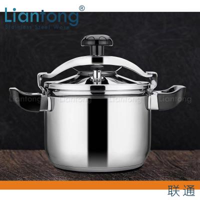 China General use for Multifunctional Gas Liantong Factory Double Bottom Stainless Steel 201 and 304 Gas Induction Pressure Cooker Induction Cooker for sale