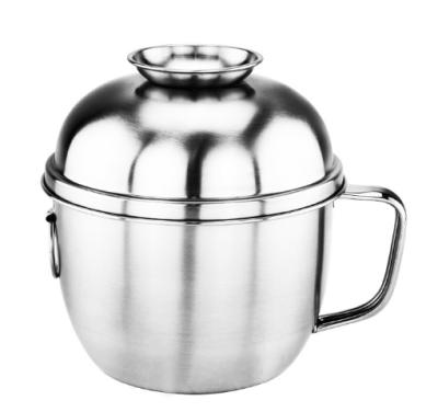 Κίνα Hot Food Food Grade Stainless Steel SUS304 Lunch Food Container Snack Cup προς πώληση