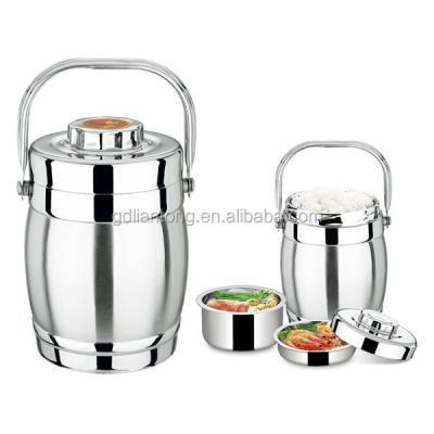 Κίνα Stainless Steel Thermos Food Carrier Heatable Storage Container For Take Out προς πώληση