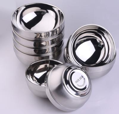 Chine Sustainable SUS304 Stainless Steel Dish Food Grade Different Size Bowl à vendre