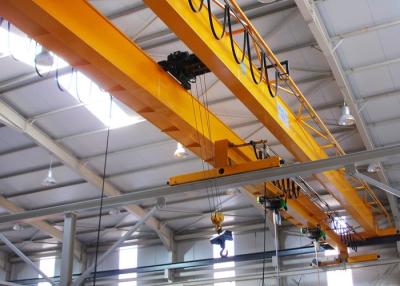 China 50 Ton EOT Double Girder Overhead Crane Heavy Lifting Equipment With Electric Hoist for sale