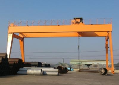 China Double Girder Gantry Crane With Heavy Duty Open Winch Trolley Hoist GB / JB Standard for sale