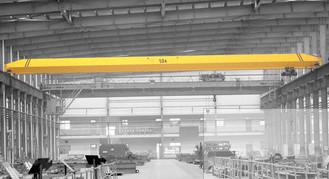 China 20 Ton LDA Single Girder Overhead Crane For Workshop Fixed Point Transport for sale