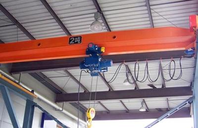 China Single Beam Mobile Industrial Overhead Cranes Lifting Devices With End Beams 20 Ton for sale