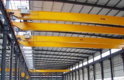 China 5 - 80 Ton Double Beam Overhead Travelling Cranes With Hoist Trolley FEM / DIN Standard for sale