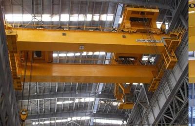 China Heavy Duty Double Girder Overhead Crane with Siemens / Schneider Electric Components for sale