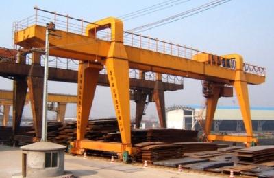 China MG Double Beam Gantry Crane Heavy Duty With ABB SEW Motor For Lifting Cargo for sale