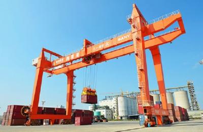 China De Kraan van de de Containerbrug van RMG/RTG-voor Spoorpost, Haven, Gediplomeerd Haveniso Ce Te koop