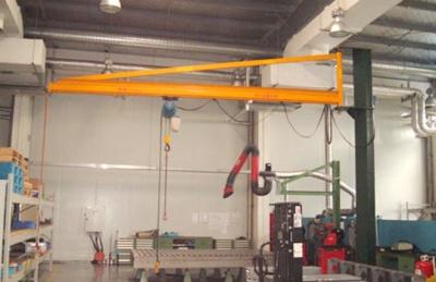 China Wall Mounted Jib Crane with 180 Degree Rotation Cantilever for Workshop handling and Lifting for sale