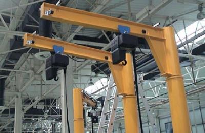 China Pillar Fixed Column Mounted Jib Crane Medium Speed Lifting Equipment for sale