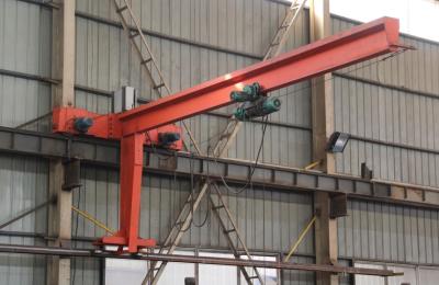 China Wall Traveling Slewing Jib Crane Simple Installation , Wall Cantilever Jib Crane for sale