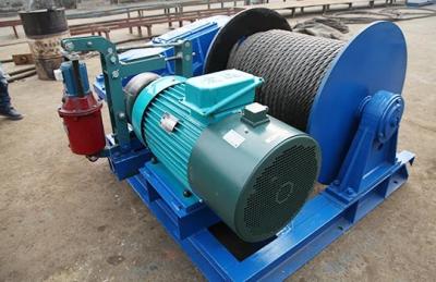 China Lightweight Wire Rope Electric Winch , Electric Winches For Lifting JKL Series for sale